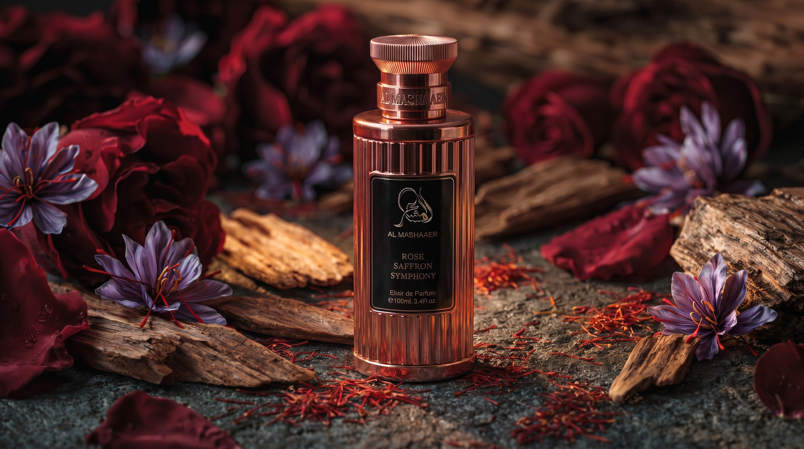Rose Saffron Symphony